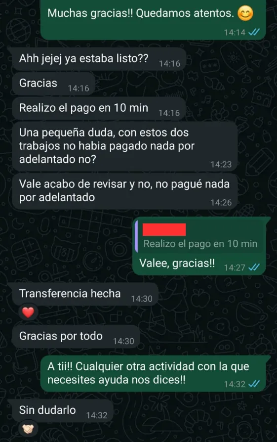 Valoraciones 15