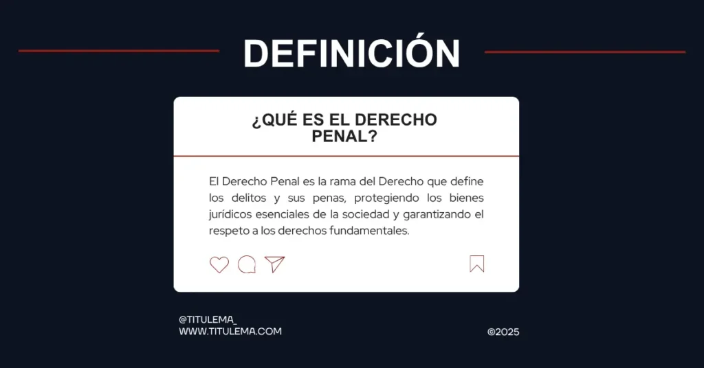 definición de Derecho Penal para TFG – concepto clave de temas TFG Derecho Penal